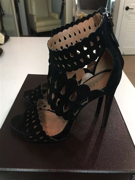 mirror quality azzedine alaia shoes|alaia size chart.